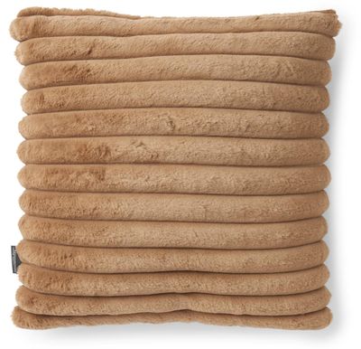 Stripy Kudde fusk cognac 45x45cm