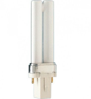 Kompaktlysrör 1-rörs 7 watt G23 Philips 10 pack