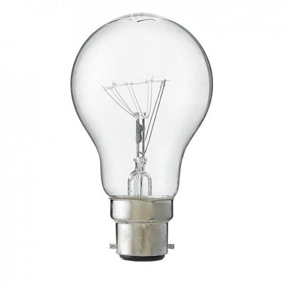 Normal klar B22 24v 25W 10 pack