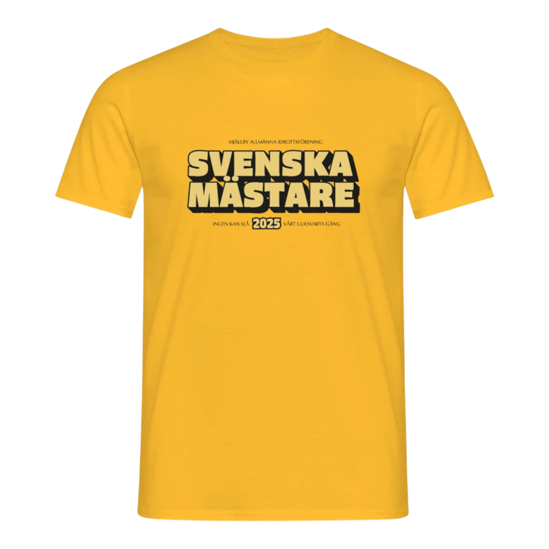 T-shirt Svenska mästare 2025 Barn