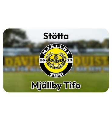Stötta Mjällby Tifo