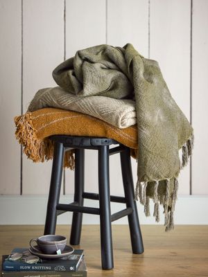 Pall Svart Bambu Bilbo | Bloomingville