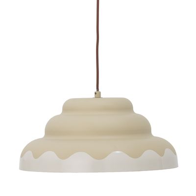 Lacya Pendellampa Natur Metall Ø40cm Bloomingville