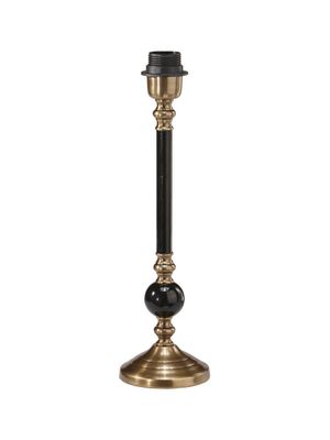 PR Home Abbey Lampfot Svart/Antikmäss 40cm