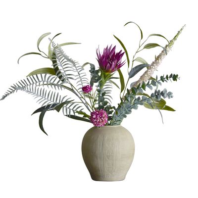 Crown Bukett Röd Polyeten Ø30cm Bloomingville