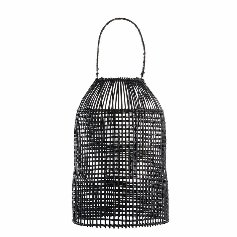 Lene Bjerre Hazel Lykta Svart Rotting H45 cm