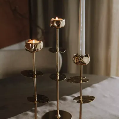 Hilke Collection Ljusstake Ninfea Alta - 30cm