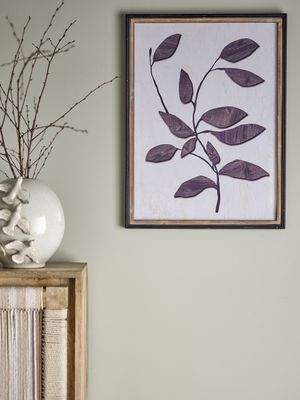 Lousa Illustration med ram Natur Tall H60cm Bloomingville Creative