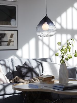 PR Home Dana Taklampa Glas/Ombré 29 cm Klar