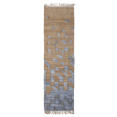 Matta Blå Jute Vikka | Bloomingville