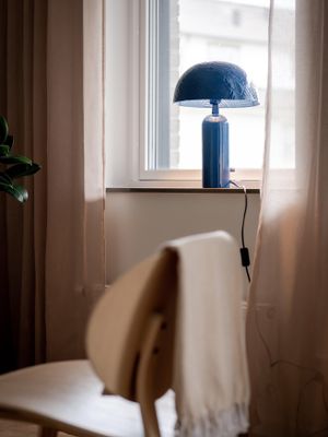 Carter Lampfot Blå 35 cm | PR Home