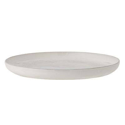 Winter Serveringstallrik Natur Stengods Ø34cm Bloomingville