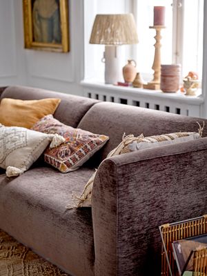 Kudde Brun Bomull Emalie | Bloomingville