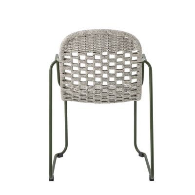 Bloomingville Calana Utomhus Matstol, Grön, Metall L56xH82xW61 cm