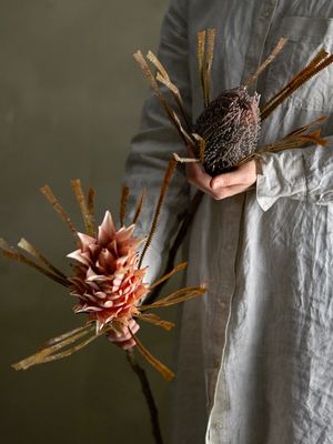Stjälk Brun Konstgjorda blommor Palmflower | Bloomingville