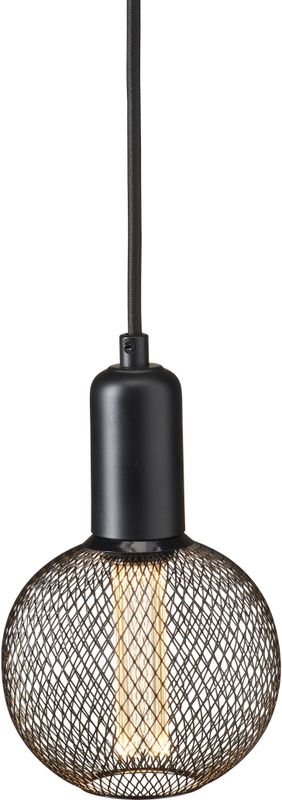 Grid Fönsterlampapa Svart 12.5cm Svart | PR Home