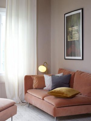 Svanefors Estelle Gardin 2-pack Vit 135x280 cm