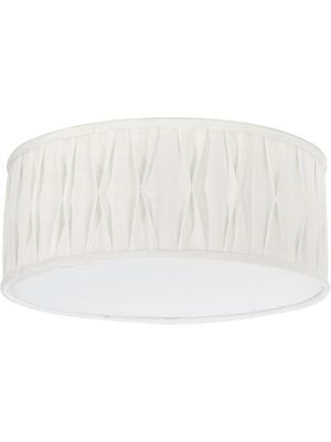Plafond Plissé Stygn Offwhite 45cm Vit | PR Home