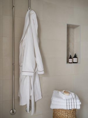 Svanefors Carlton Badrock Vit L/XL