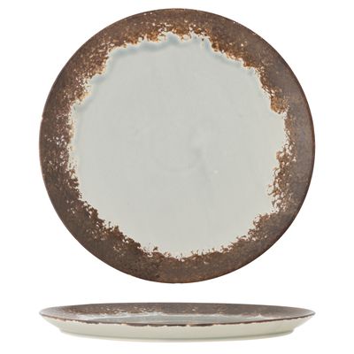 Tallrik Brun Stengods Paula | Bloomingville