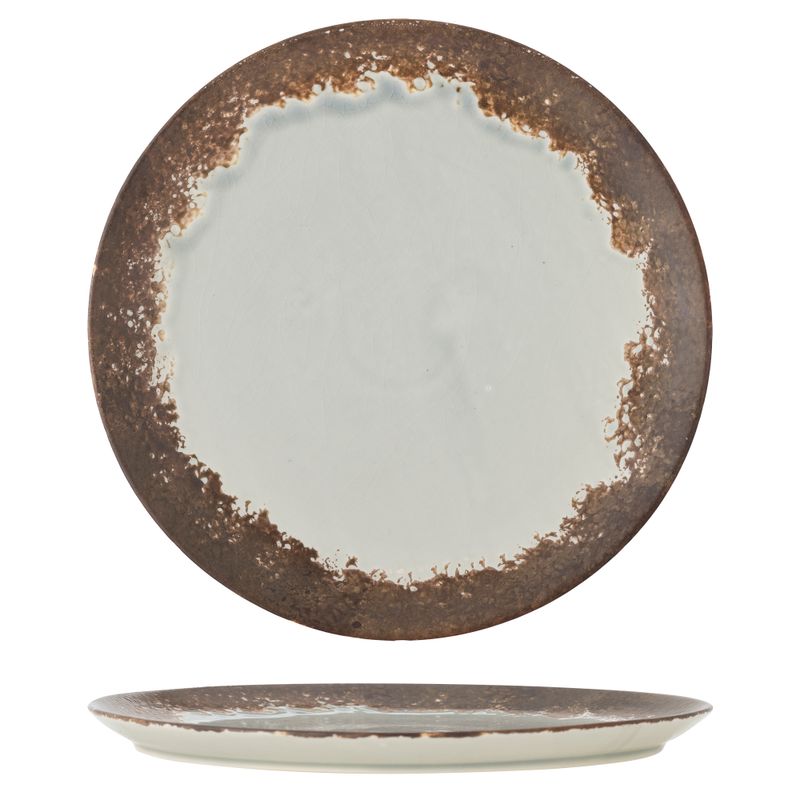 Tallrik Brun Stengods Paula | Bloomingville