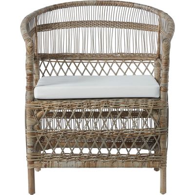 Lene Bjerre Norah Stol Natur Rotting H80 cm