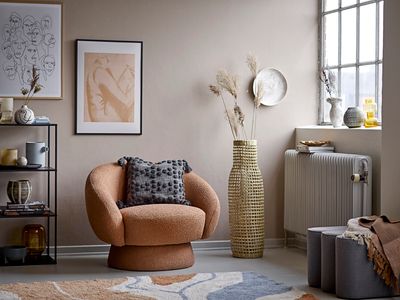 Vas Blå Stengods Ciggi | Bloomingville