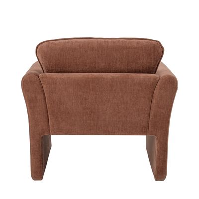Fåtölj Brun Polyester Paseo | Bloomingville