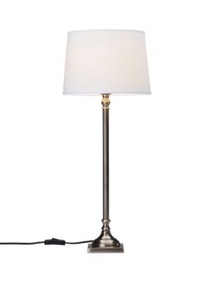 Margot Bordslampa Antiksilver 51cm | PR Home