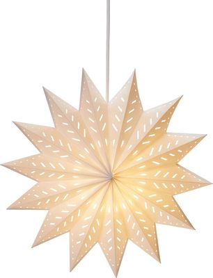 PR Home Alfa Julstjärna Vit 50cm
