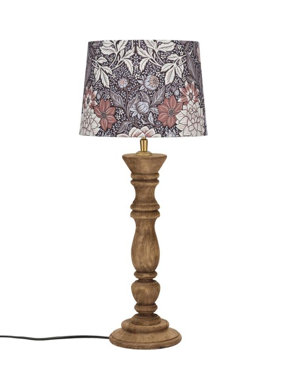 Lodge Bordslampa Dahlia Brun | PR Home
