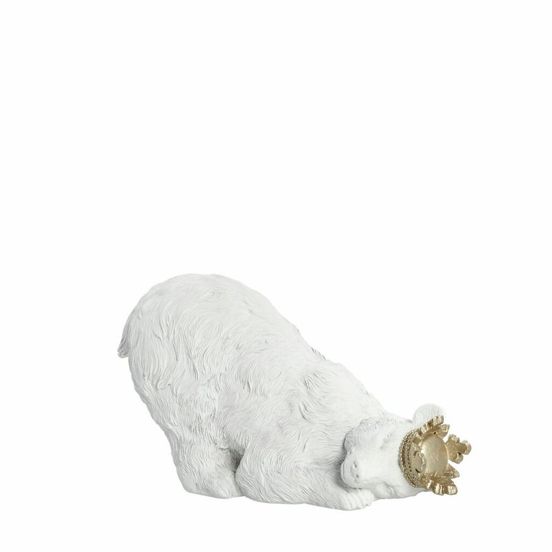 Lene Bjerre Sebina Royal Ice Bear H11.5 cm Vit/Ljusguld