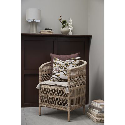 Lene Bjerre Norah Stol Natur Rotting H80 cm