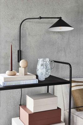 Vägglampa Offwhite Metall. Aluminium OYOY LIVING