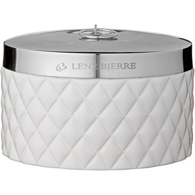 Lene Bjerre Portia Burk Vit Keramik H9 cm