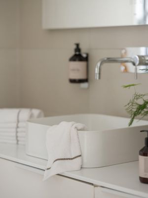 Carlton Handduk Vit 30x30cm | Svanefors