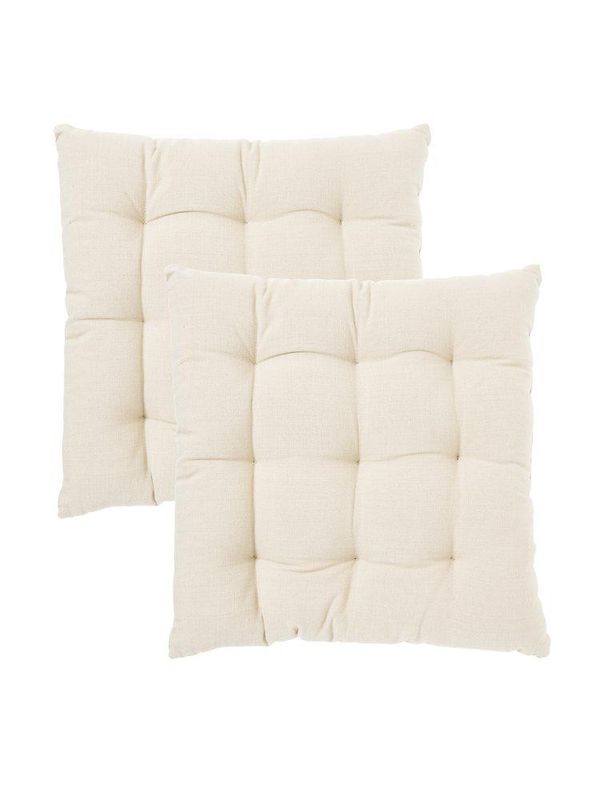 Svanefors Louie Stolsdyna 2-pack Beige 40x40 cm