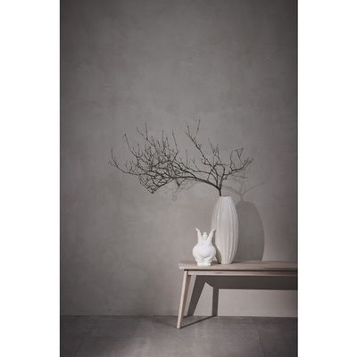 Lene Bjerre Eliana Ljusstake 12.5x4.5 cm Marmor Svart