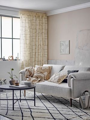 Soffa Vit Polyester Chesham | Bloomingville