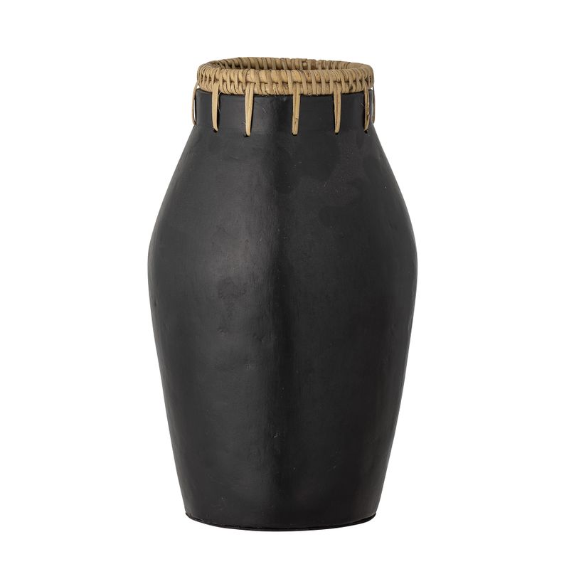Dixon Dekorationsvas Svart Terrakotta Ø15cm Bloomingville