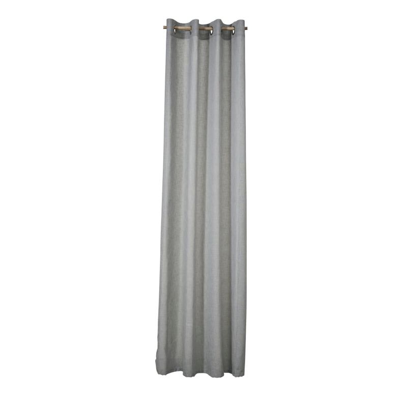 Gardin Petrine Ljusgrå 100% Polyester Lene Bjerre