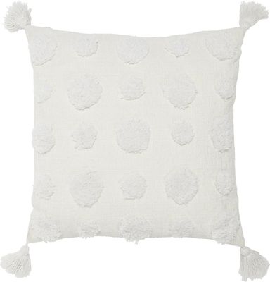 Pom Kuddfodral Off White 45x45cm | Svanefors