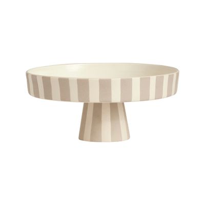 OYOY Toppu Bricka Lera Stengods Ø20 cm