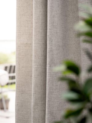 Svanefors Sten Gardin 2-pack Offwhite 130x280 cm