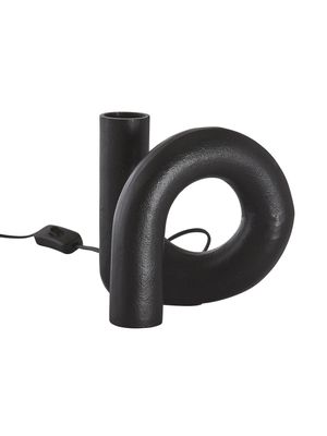 Notice Swirl Lampfot Råsvart 18cm | PR Home