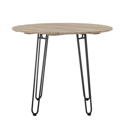 Molito Matbord Natur FSC®100% Teak Ø90cm Bloomingville