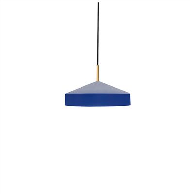 Pendellampa Optisk blå Metall. Pulverlackerad OYOY LIVING