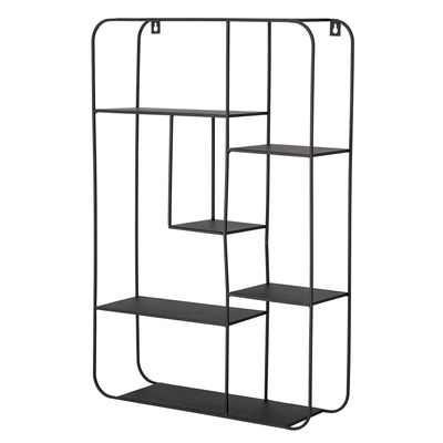 Bloomingville Ebert Hylla Svart Metall H62 cm