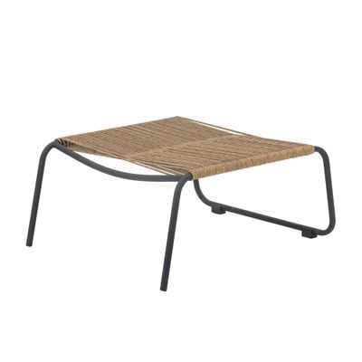 Boel Solstol med pall Natur Metall H77cm Set om 2 Bloomingville