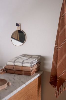 Badlakan Mörk karamell Ekologisk Bomull OYOY LIVING